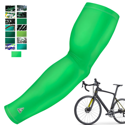 Cycling | Compression Arm Sleeve - Green