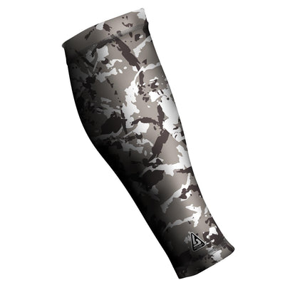 running compression sleeves camo