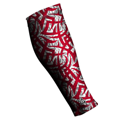 running compression sleeves tribal pattern 