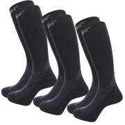 3-Pack Graduated Compression Socks Black