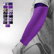 Basketball | Compression Arm Sleeves - Purple