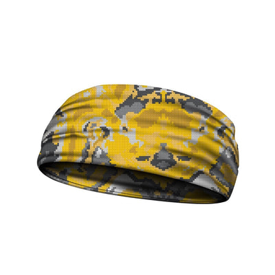  headbands wicked camo yellow 3 widths available