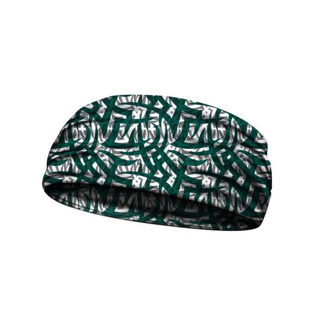   headbands tribal ink green 3 widths available