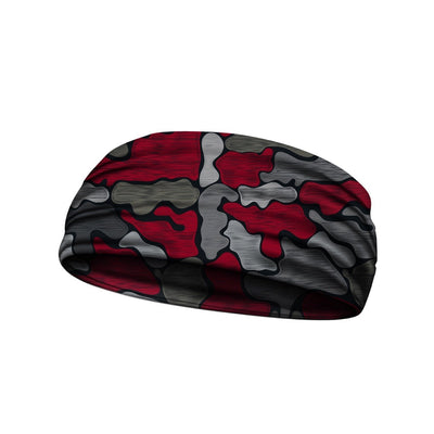  headbands brushed camo red 3 widths available