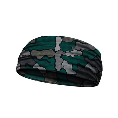  headbands brushed camo green 3 widths available