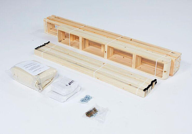 Foundation RTA Slatted Wood Foundation & Cover Luma Sleep