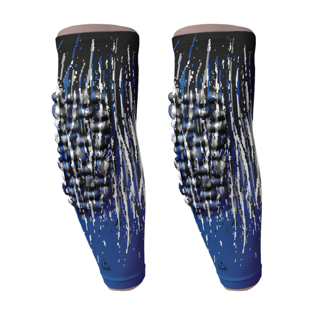 multi color pattern arm sleeves