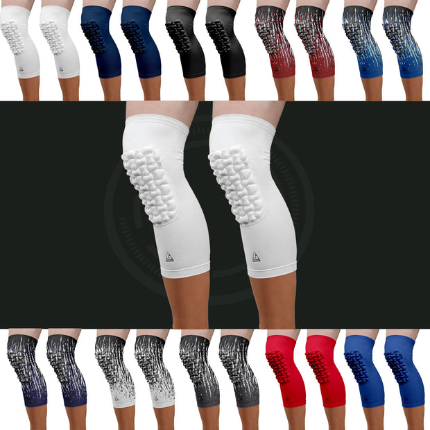 volleyball padded knee sleeves