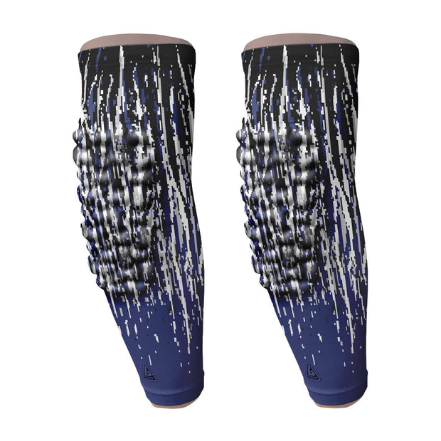  padded arm sleeve navy streaks
