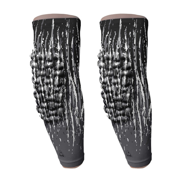  padded arm sleeve black streaks