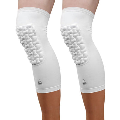  padded knee sleeve white knee