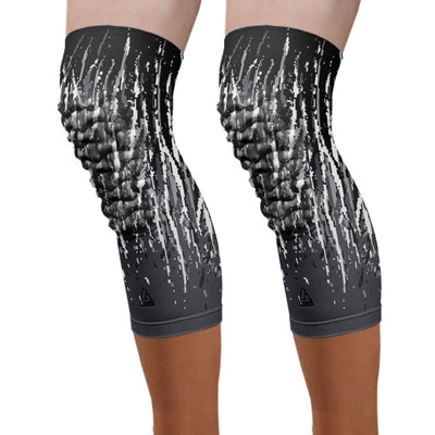  padded knee sleeve black streaks knee