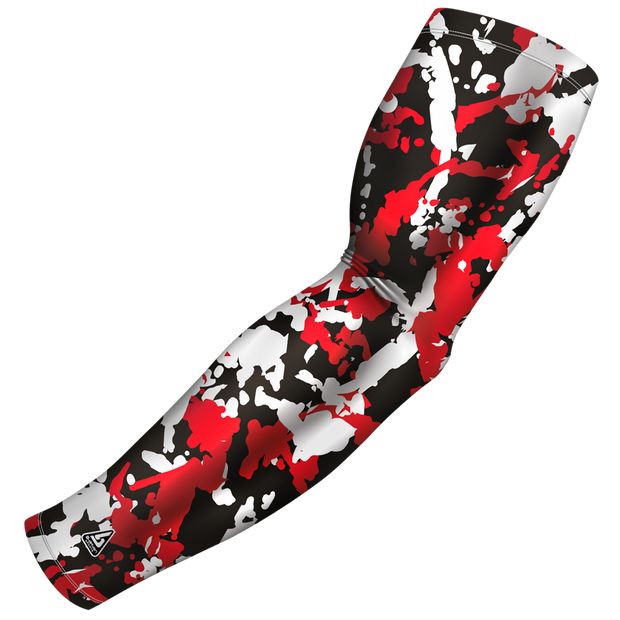 Baseball | Compression Arm Sleeve - Red