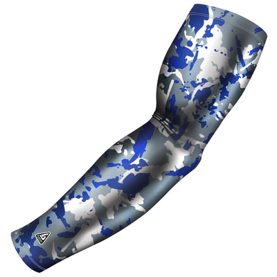 flaked camo blue grey b driven slv_pro arm sleeve