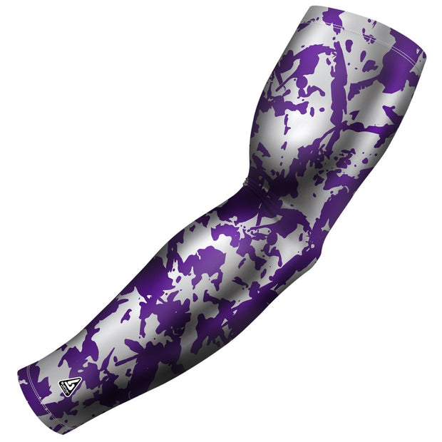 Baseball | Compression Arm Sleeves - Purple
