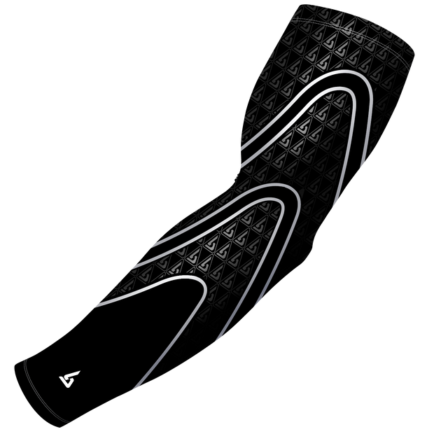 Baseball | Compression Arm Sleeve - Black