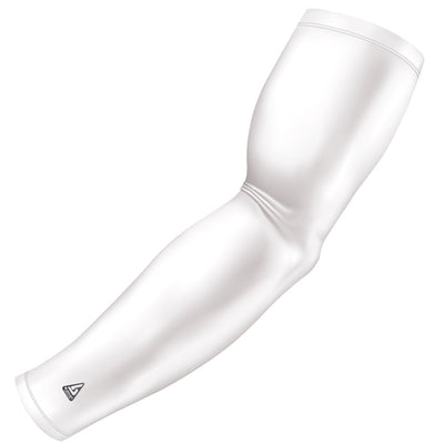 solid white b driven slv_pro arm sleeve