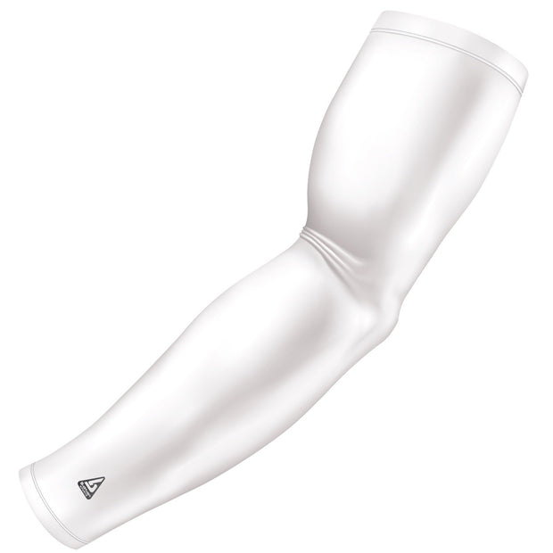 solid white b driven slv_pro arm sleeve