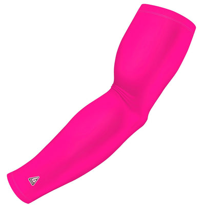 neon pink - breast cancer awarenss arm sleeve 