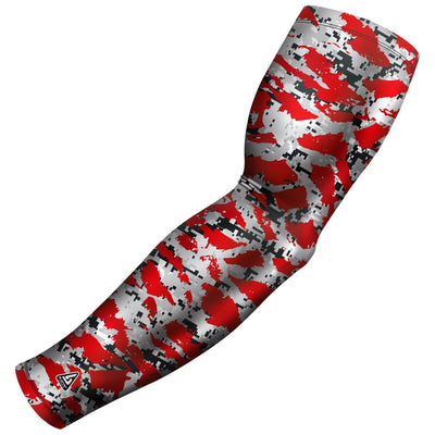 red swag camo arm sleeve