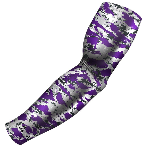 Baseball | Compression Arm Sleeves - Purple