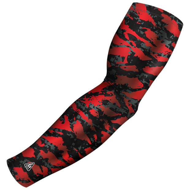 Baseball | Compression Arm Sleeve - Red