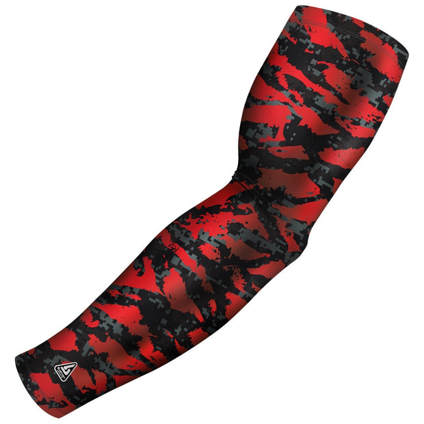 red black swag camo arm sleeve