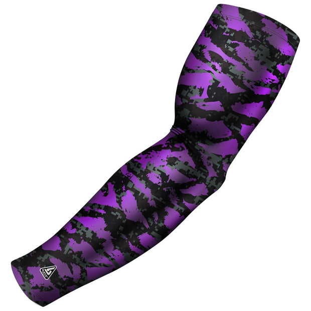 Basketball | Compression Arm Sleeves - Purple