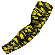 yellow black swag camo arm sleeve