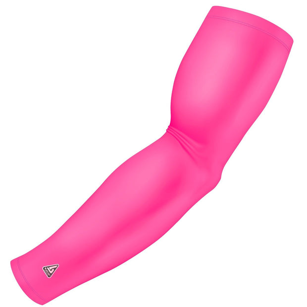  slv_pro arm sleeve solid baby pink b driven