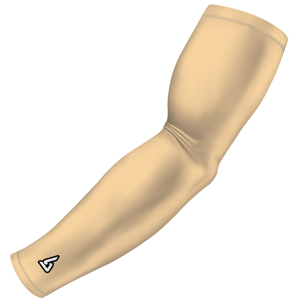 Solid Beige 155- Arm Sleeves