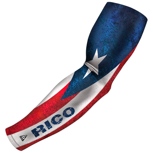 puerto rico pride series compression arm sleeve