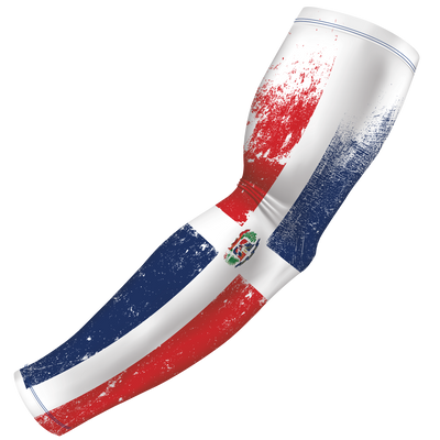 Dominican Republic Flag Design Arm Sleeve