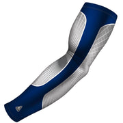 custom grand slam blue compression arm sleeve