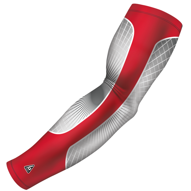 Football | Compression Arm Sleeve - Red