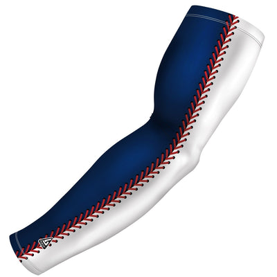 custom baseball seams compression arm sleeve
