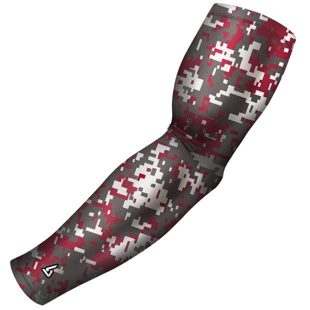 Basketball | Compression Arm Sleeve - Red