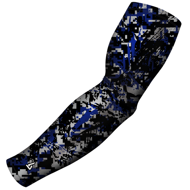 Basketball | Compression Arm Sleeve - Navy Blue