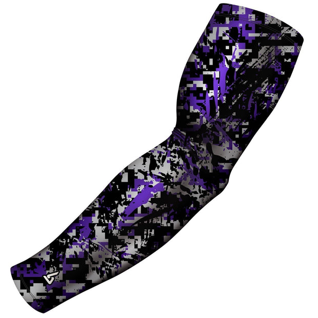Basketball | Compression Arm Sleeves - Purple