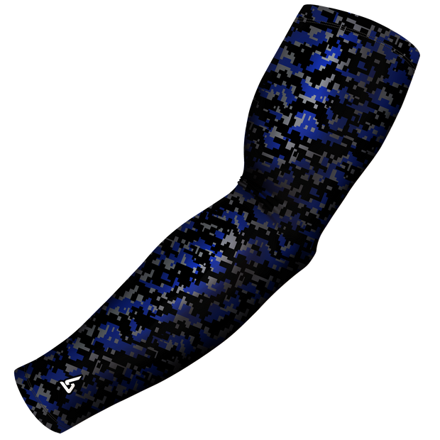 Basketball | Compression Arm Sleeve - Navy Blue