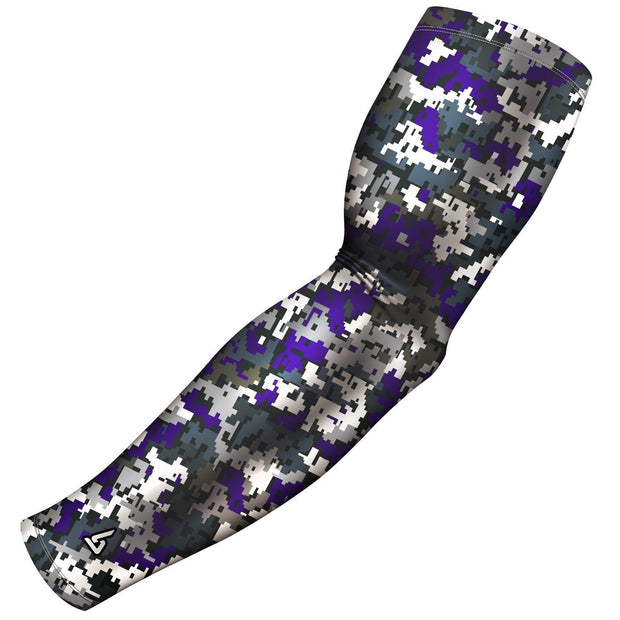 Basketball | Compression Arm Sleeves - Purple