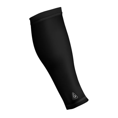 running compression sleeves black 