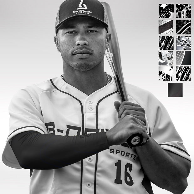 Baseball | Compression Arm Sleeve - Black