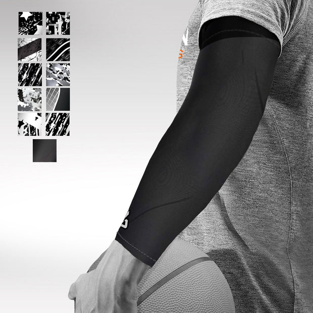 Basketball | Compression Arm Sleeve - Black