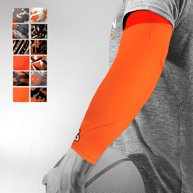 Basketball | Compression Arm Sleeve - Orange