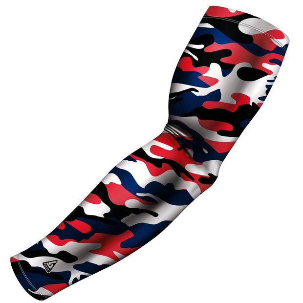 Basketball | Compression Arm Sleeve - Red