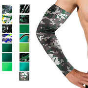 Baseball | Compression Arm Sleeve - Green