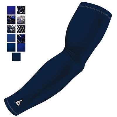 navy blue arm sleeve
