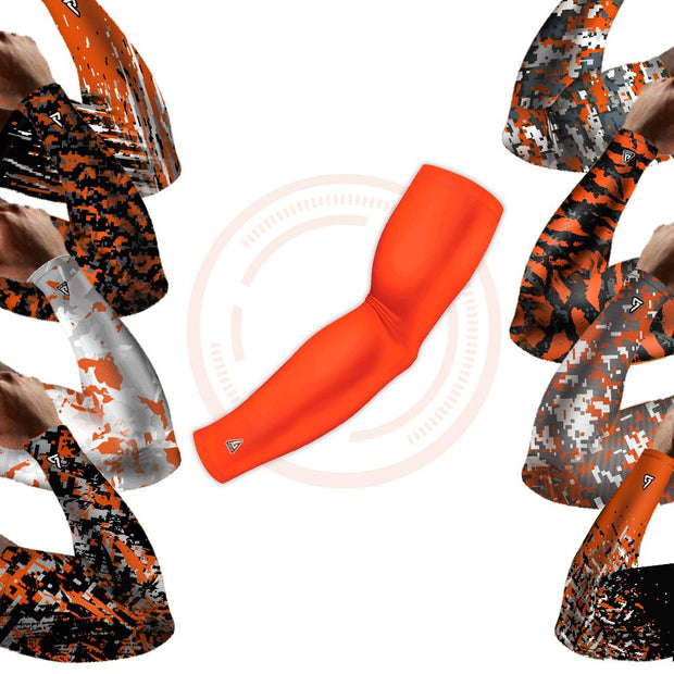 Basketball | Compression Arm Sleeve - Orange