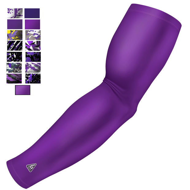 Purple | Compression Arm Sleeves